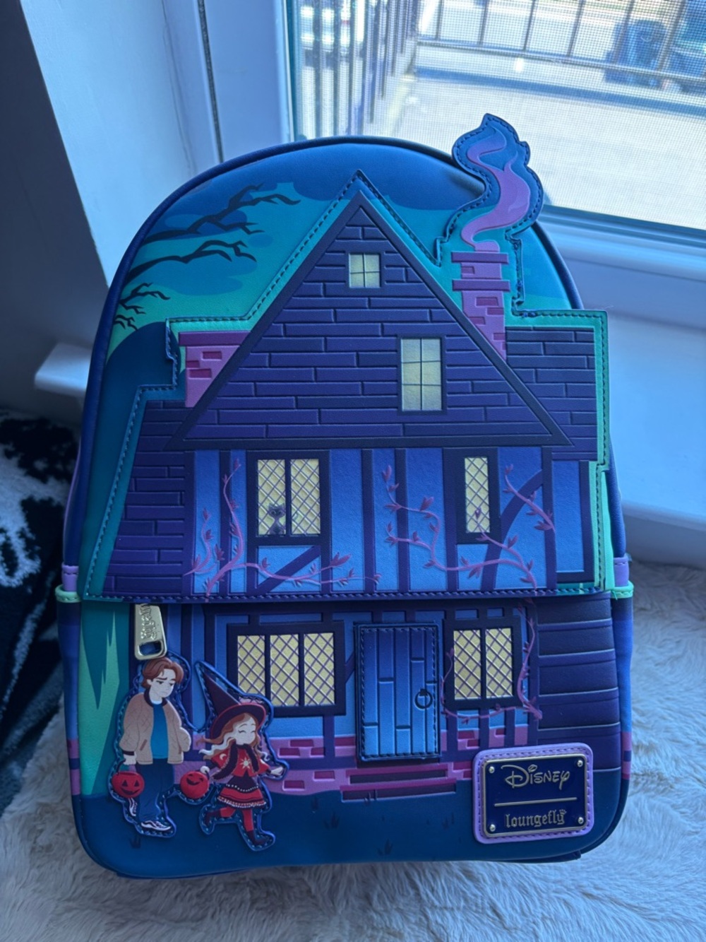 Loungefly Disney Hocus Pocus Sanderson Sisters House Mini Backpack